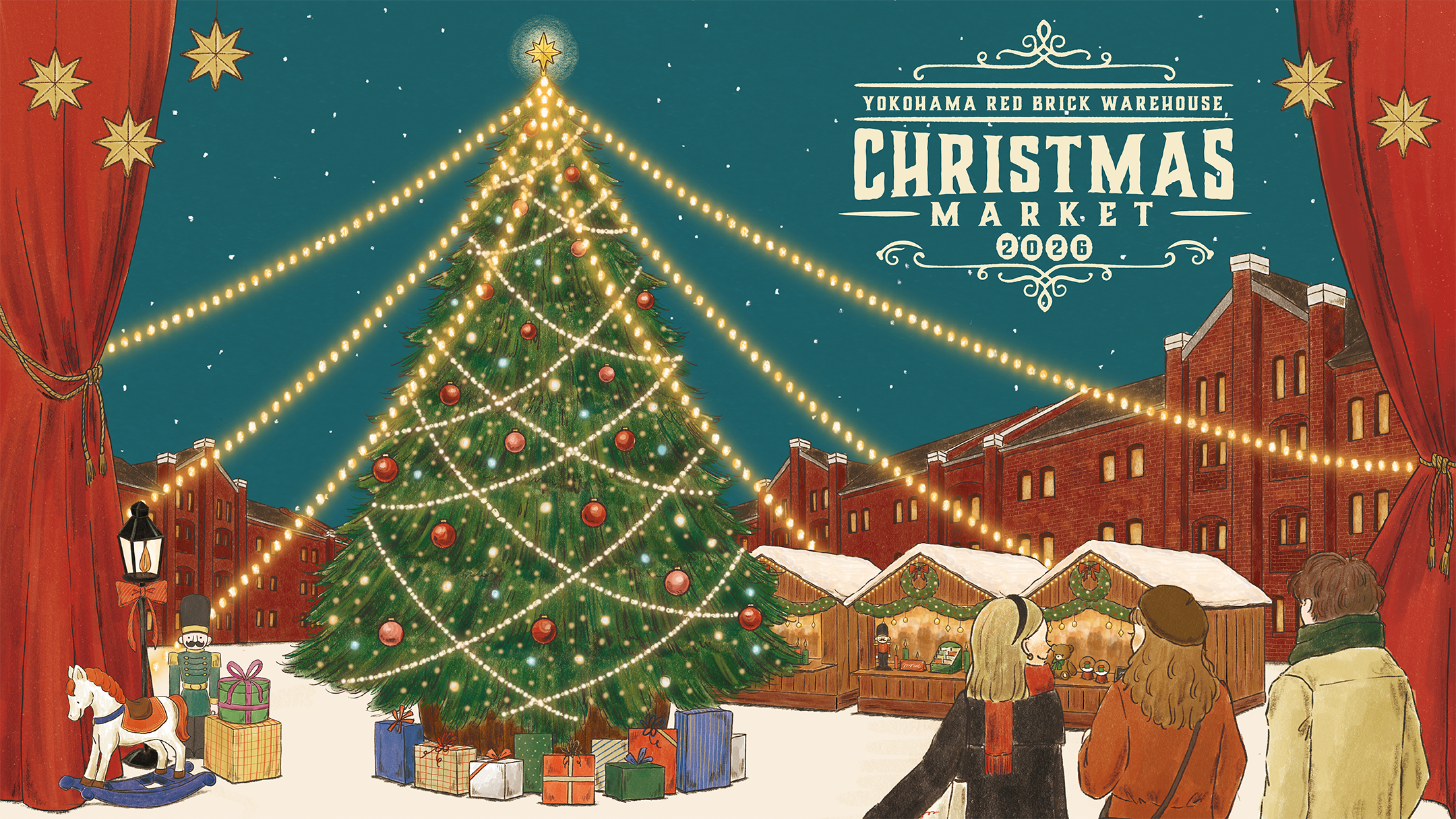 Christmas Market in 横浜赤レンガ倉庫 2026：ドイツの雰囲気とイルミネーションを満喫