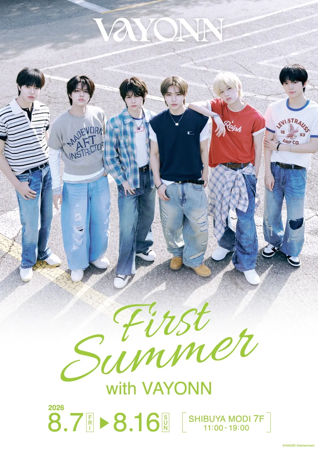 First Summer with VAYONN in 渋谷マルイ 開催情報