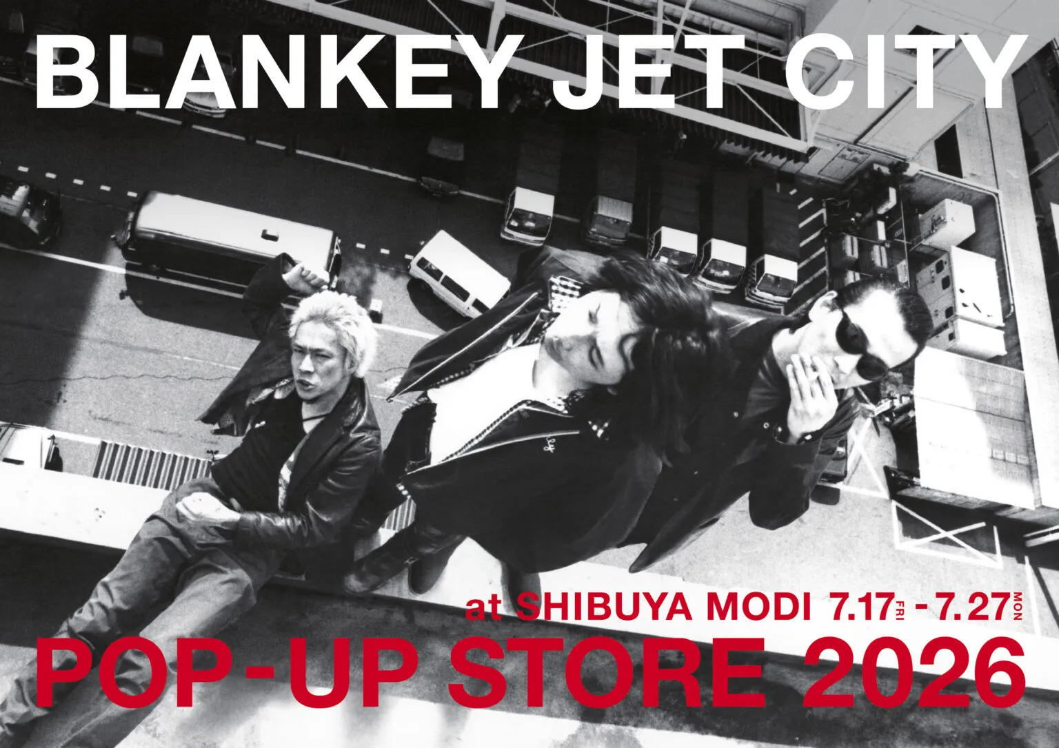 BLANKEY JET CITY POP-UP STORE 2026 渋谷マルイ開催