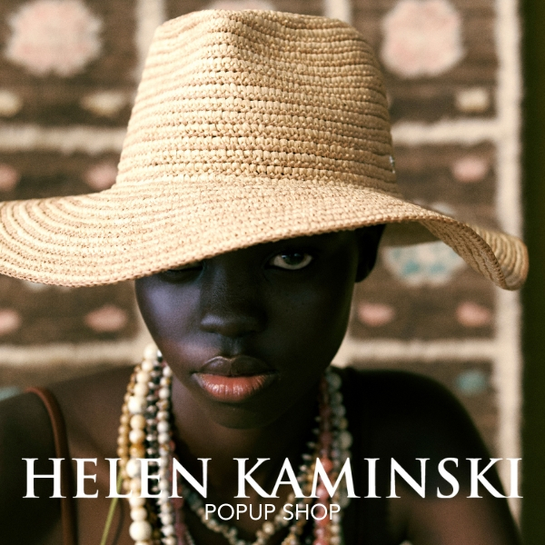 【HELEN KAMINSKI】松坂屋名古屋店でポップアップショップ開催！上質ラフィアハットの世界
