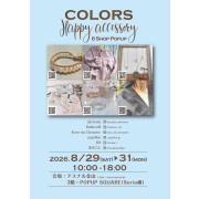 Limited Time COLORS Happy accessory Pop-Up in Asunal Kanayama, Nagoya