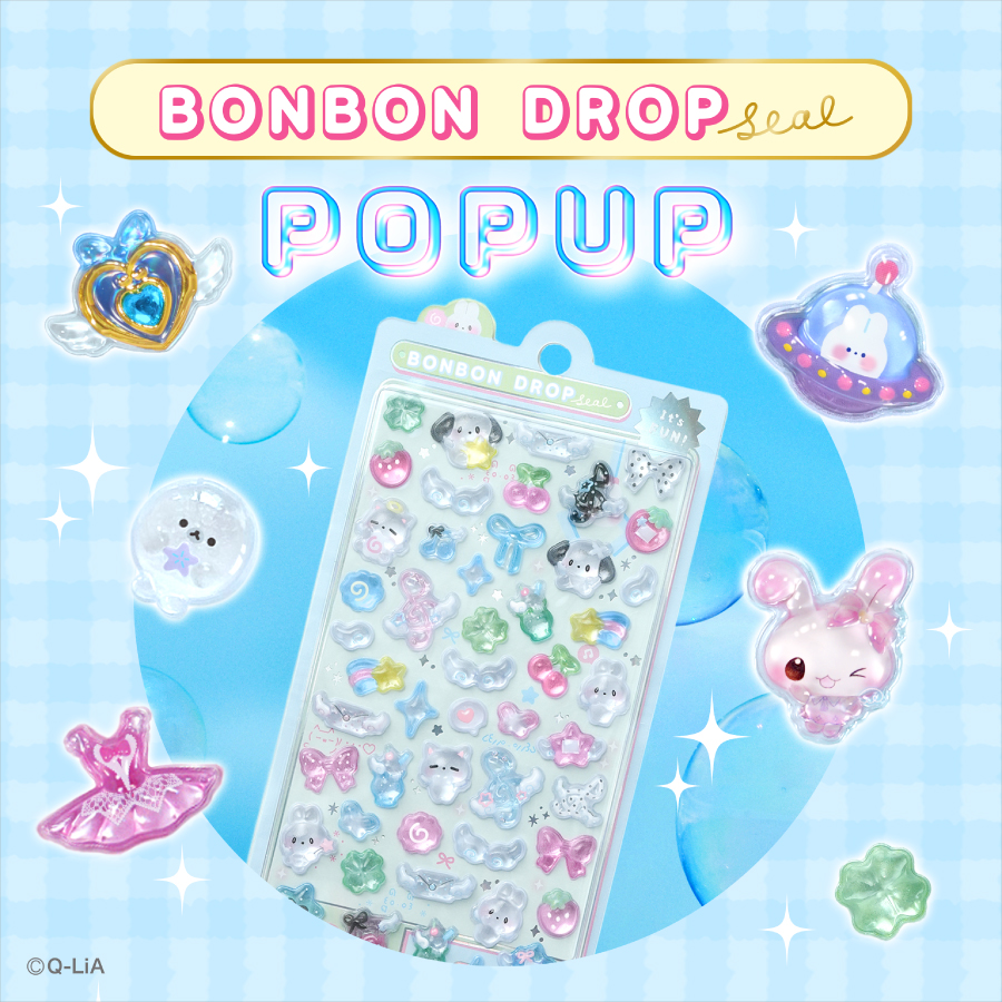 ボンボンドロップシールPOP UP STOREがなんばマルイで開催