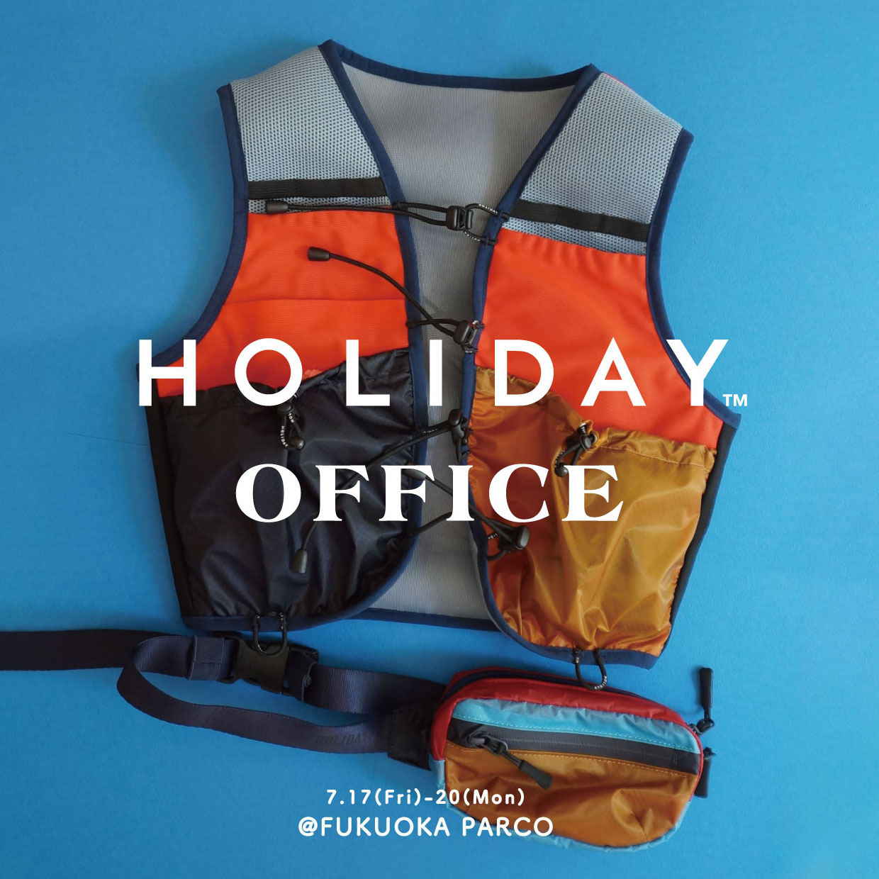 HOLIDAY POP UP STOREが福岡PARCO初開催！限定アイテム販売