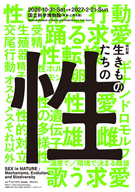 特別展「生きものたちの性」がお台場フジテレビ本社ビルで開催