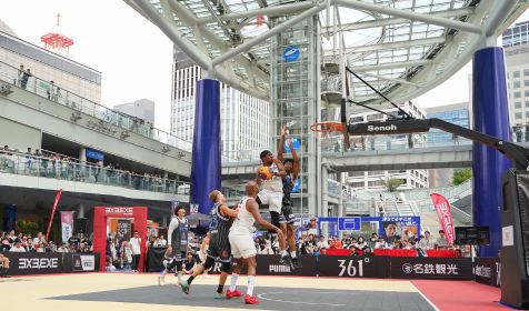 3x3.EXE PREMIER 2026 男子ROUND4：オアシス21で迫力の3x3バスケ観戦！