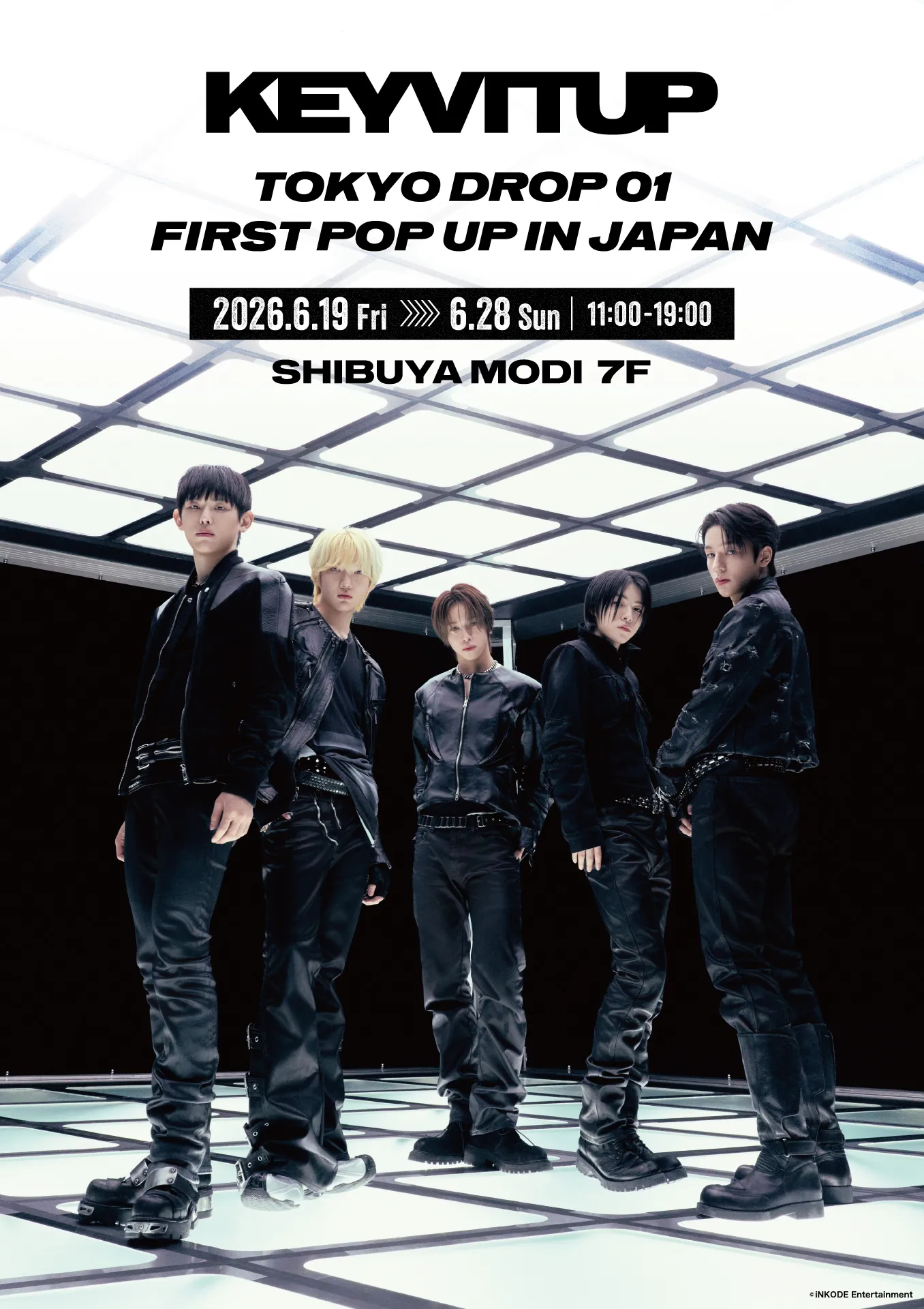 KEYVITUP TOKYO DROP 01 FIRST POP UP IN JAPAN 渋谷マルイ開催