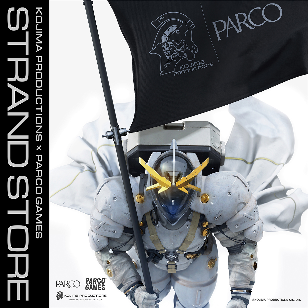 「KOJIMA PRODUCTIONS × PARCO GAMES STRAND STORE」名古屋パルコで開催