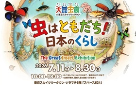 大昆虫展 in 東京スカイツリータウン®～虫はともだち！日本のくらし～開催！